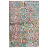 Hand-Knotted High-Quality Multi-Colored Area Rug