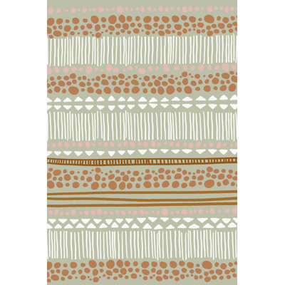 " Tribal Pattern 7 " Painting Print