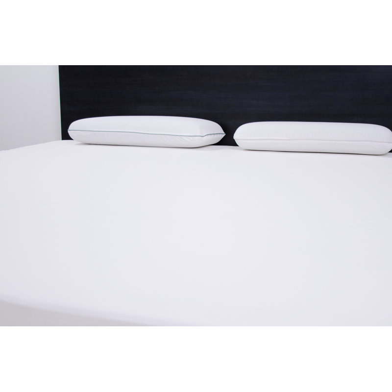 Smooth Top Polyester Hypoallergenic Split Top Mattress Protector, California King