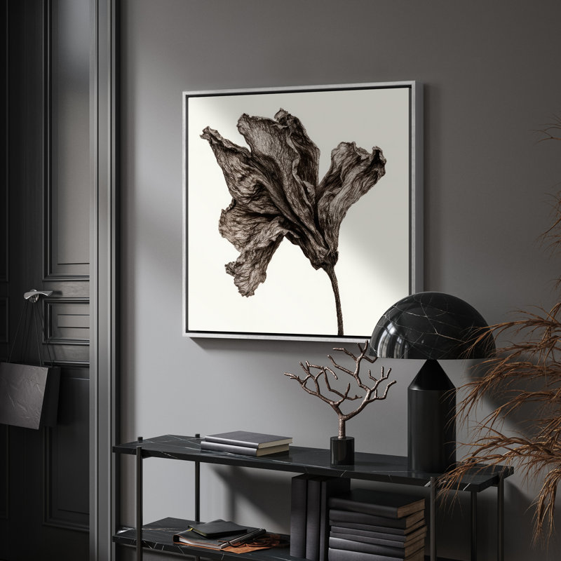 Art mural encadré, rétro, antique, classique pour chambre à coucher - 24 po x 24 po, H 24 po x l 24 po, Blanc