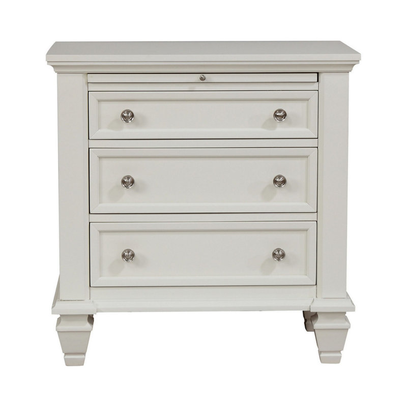 29'' W Nightstand, White