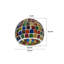13cm H Glass Round Pendant Shade ( Screw On ) in Multicolour
