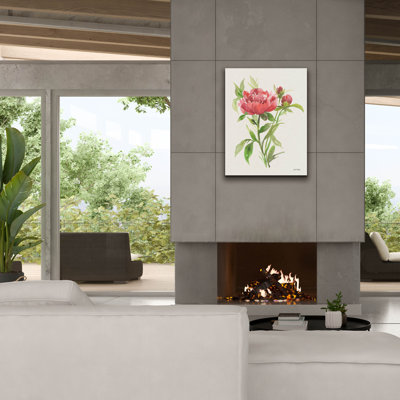 «Epony Graffiti» «Peony 1» par Leslie Trimbach, art mural sur toile