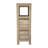 Dune Farmhouse Bathroom Storage Organizer with Drawers and Open Shelf-95375548