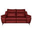 Edema Genuine Leather 2 Seater Reclining Sofa-1107151589-1167014946