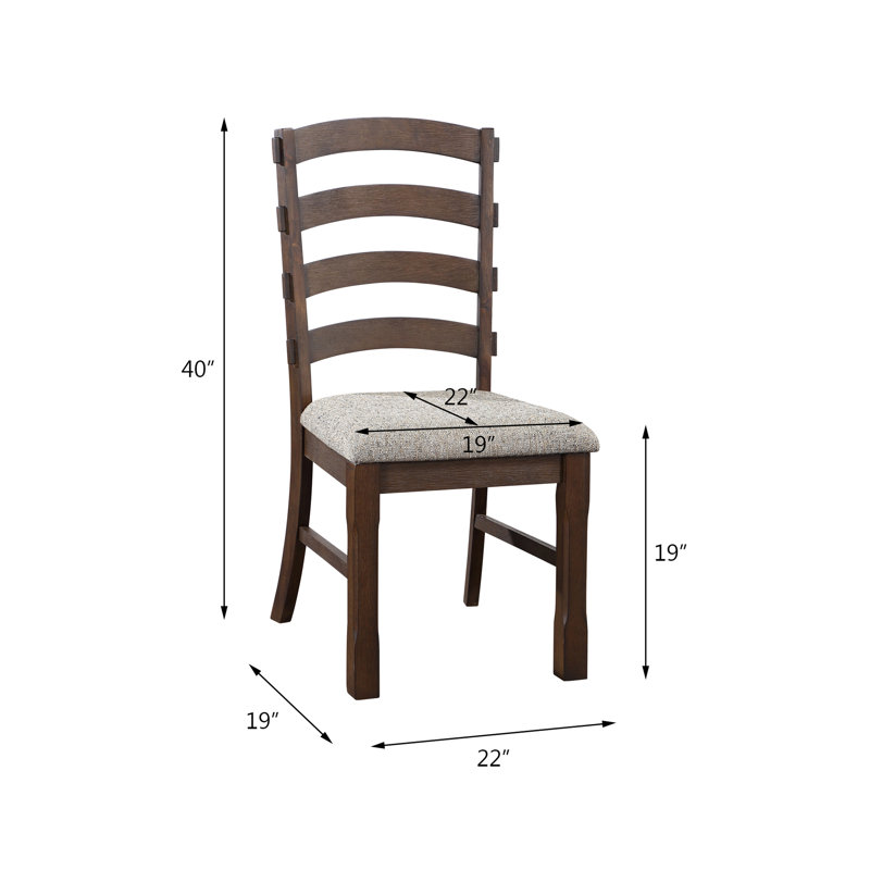 Table de salle à manger grise et chêne rustique