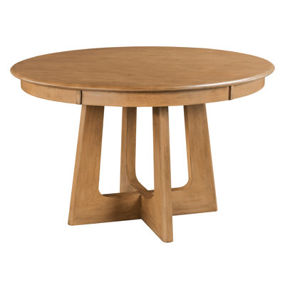 54" Round Pedestal Dining Table