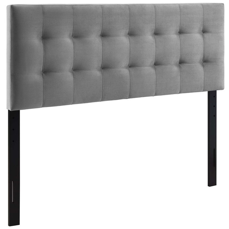 Tête de lit Copper Grove Worishofen par Modway, Gris, Double