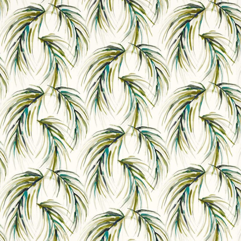 Alvaro Fabric, Lime/Palm/Palm