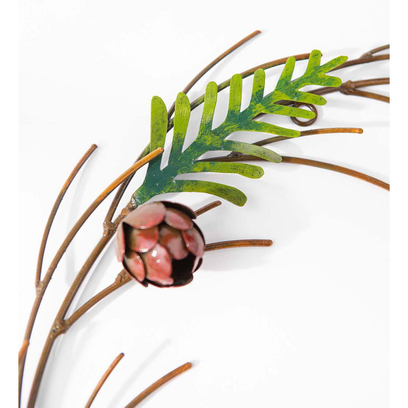 Couronne de pommes de pin 19,5 po