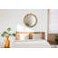 Huldar Glass Flat Wall Mirror