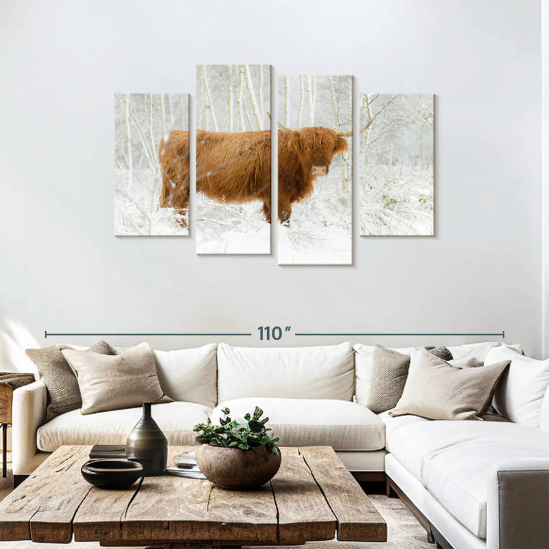 Brampt Winter Highland Cow
