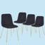Chaise d'appoint en velours Acesen-87766012-87766013