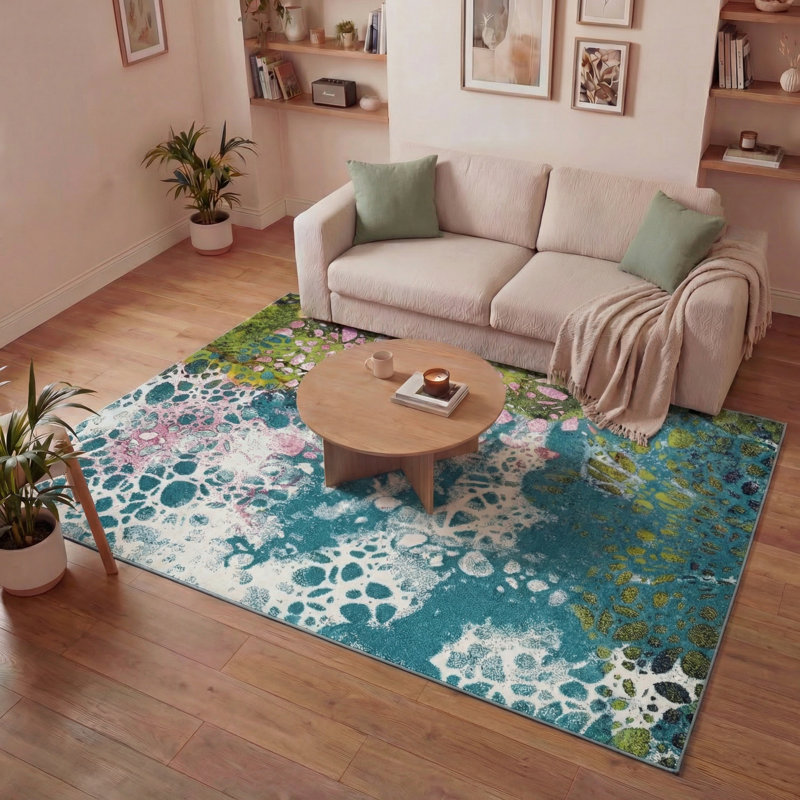 Abstract Area Rug, Rectangular 160 x 220cm