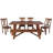 Ringgold Sheesham Rectangular Solid Wood Top with Solid Wood Base Dining Table-1623861690