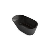 Brazn 34.94" x 65.87" Freestanding Soaking Acrylic with Bath Tub