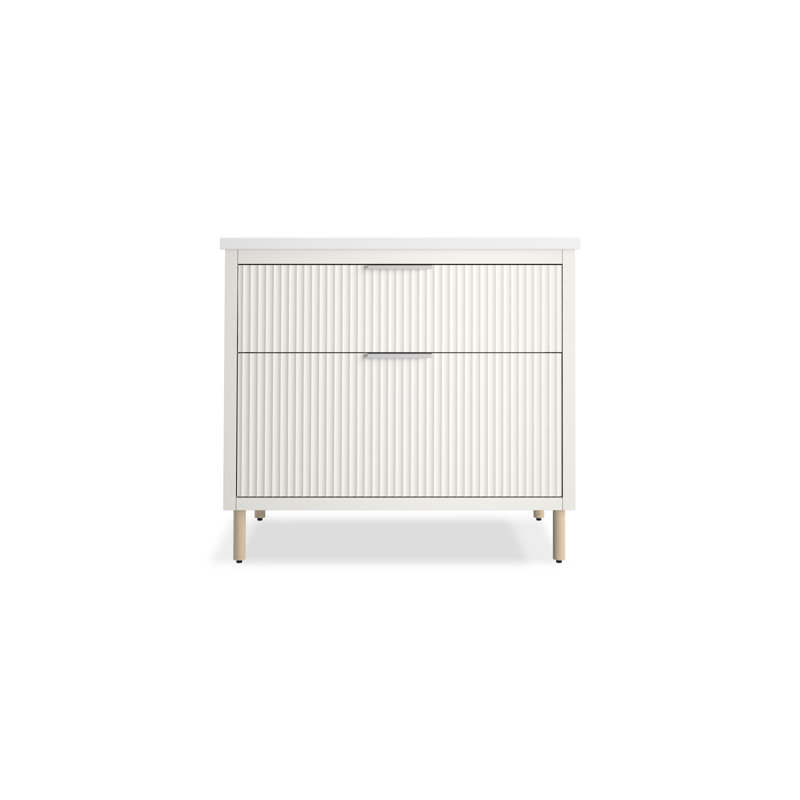 Spacity 36 In. Wall-Hung Bathroom Vanity Cabinet With Sink And Quartz Top, White