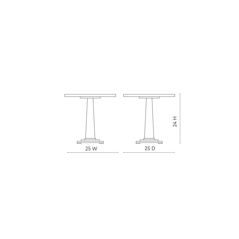 Breanna Solid Wood End Table