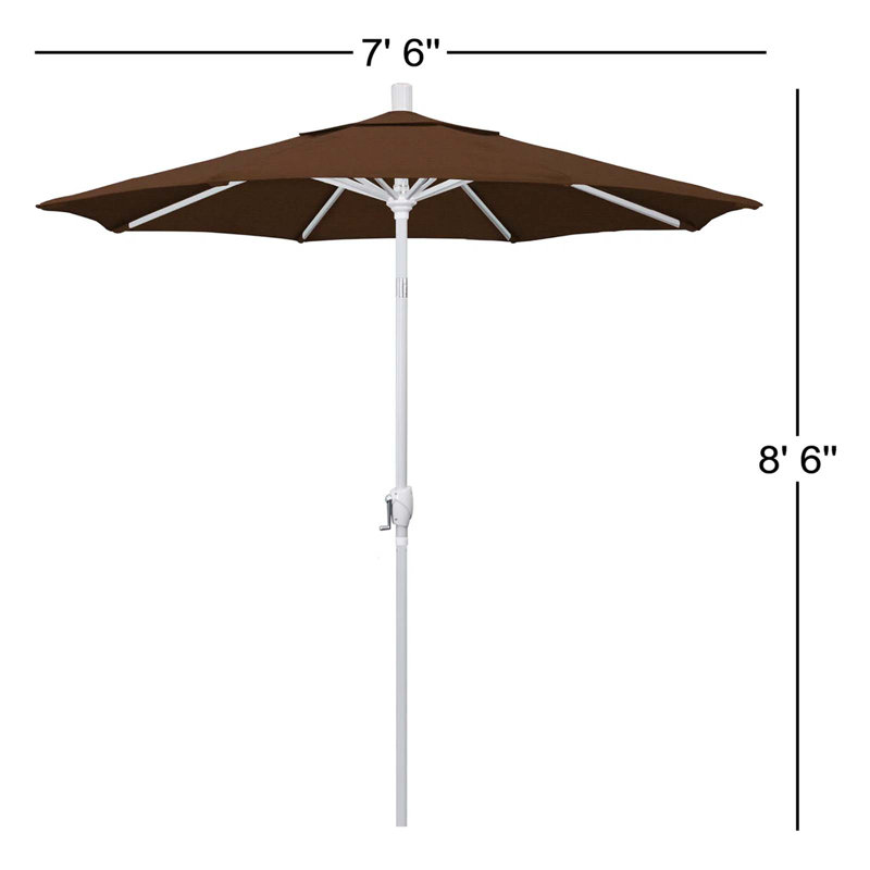Parasol de marché 7,5' Wallach, Performance teck