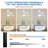 Modern Socket Fan Lights，lightbulb Fan Dimmable 3 Color，quiet Motor，for Indoor, Bedroom, Kitchen-105707112-105707113