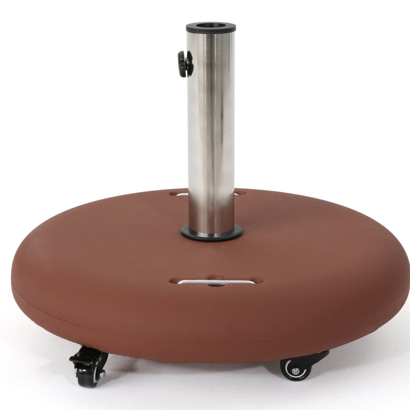 Base de parasol autoportante Lacours, Rouge