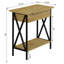 Table de bout Ariyana avec prises intégrées et ports USB-783355655