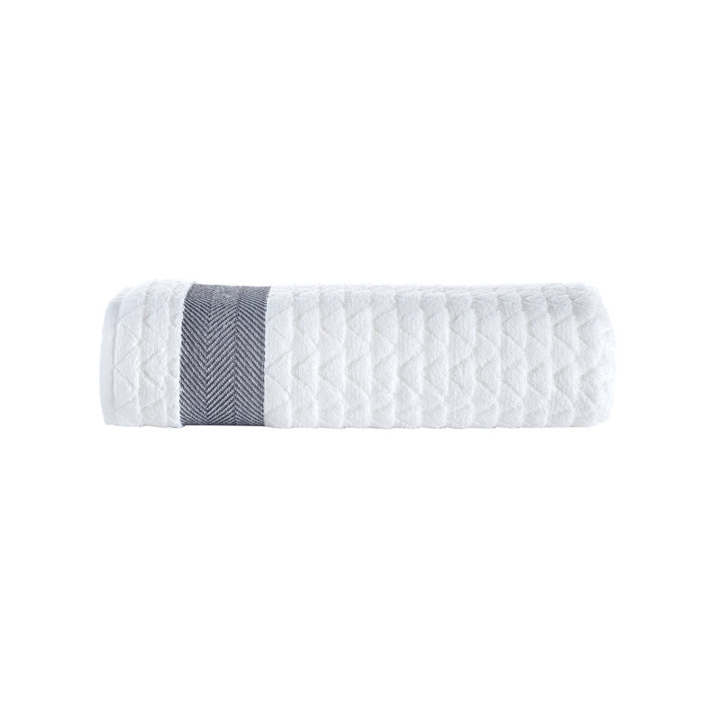 Drap de bain Brooks Brothers, Blanc