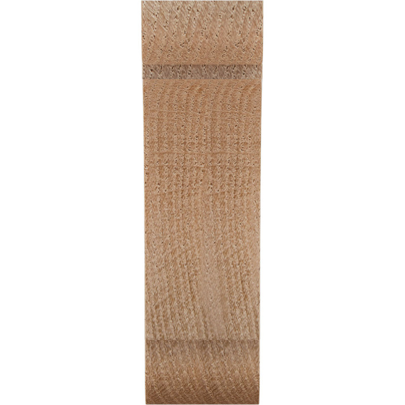 Petit support en bois olympique l 1 3/4 po x P 6 po x H 6 po, chêne rouge (paquet de 2), Chêne rouge