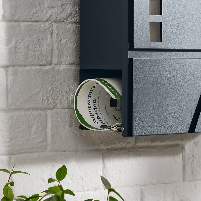 Steel Wall Mounted Post Box