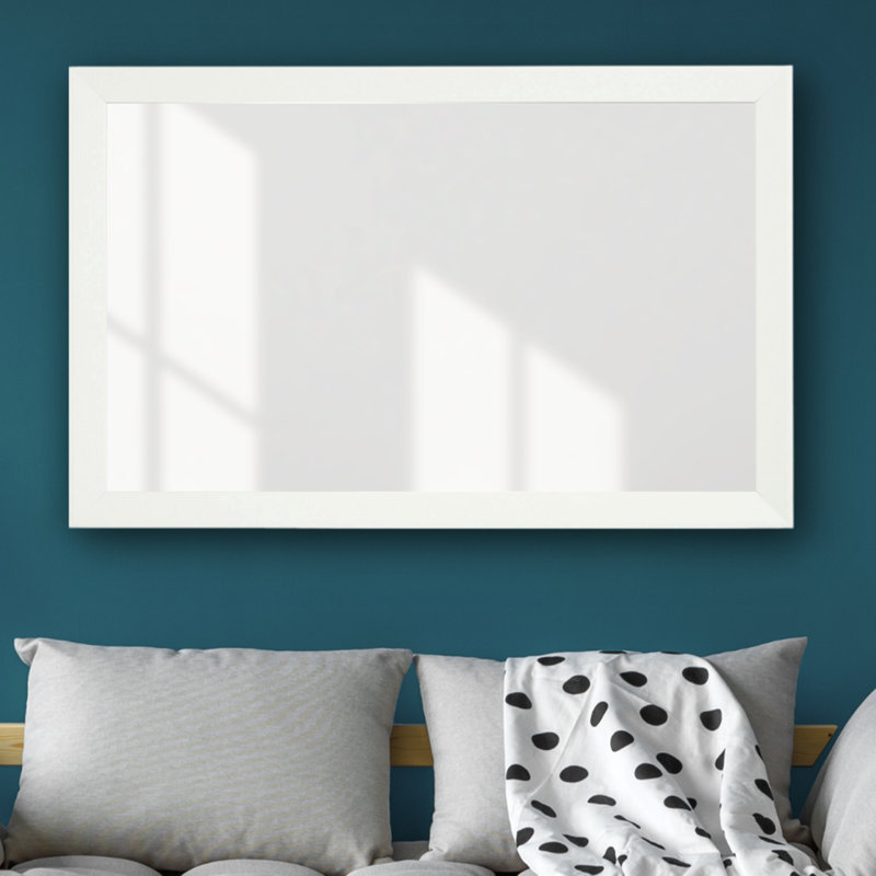Miroir Larue, Blanc pur, 22 po x 30 po