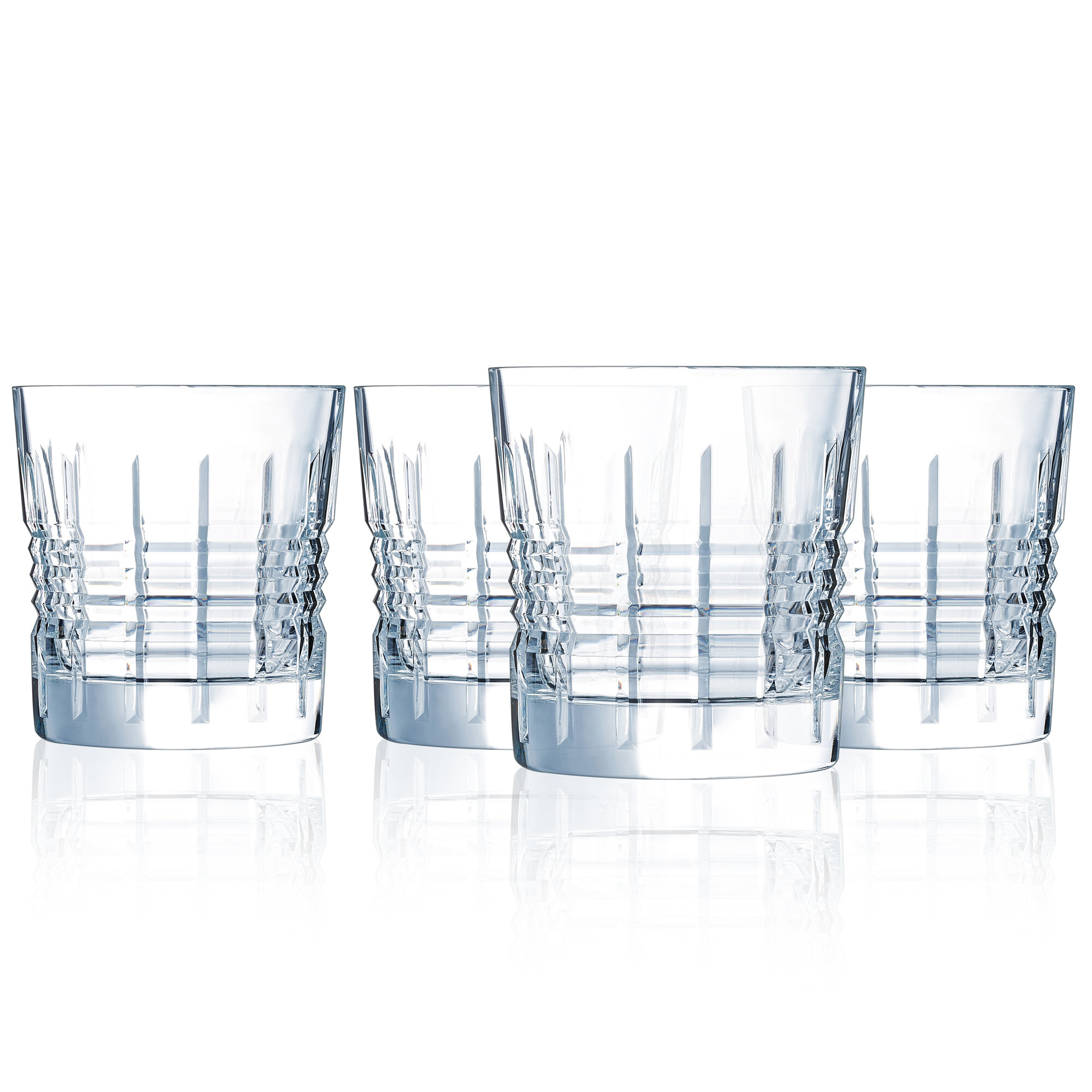 Service de verres 12 pièces intense - cristal d'arques Couleur transparent  Cristal D Arques