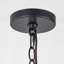 Luminaire suspendu dôme en jute 3 lumières