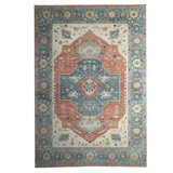 Multicolored Antique Revival Wool Rug