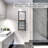 Wall Mounted Towel Rack with Wooden Shelf
