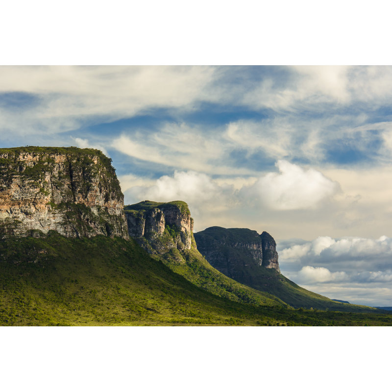 Three Brothers Moutain - Chapada Diamantina - Bahia - Brazil - Wrapped Canvas Print, 61cm H x 91cm W x 3.8cm D