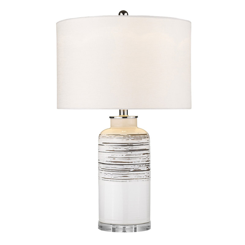 Lampe de table 1 lumière 24 po Maxime, 24,5 po x 15 po x 15 po