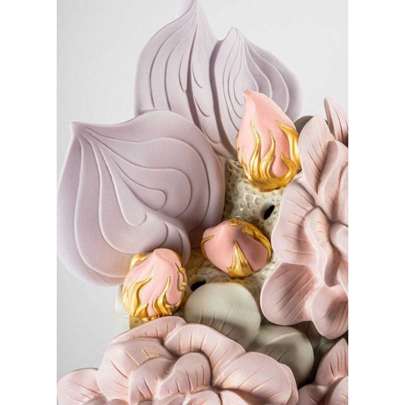 Vase With Flowers, Pink