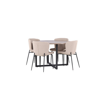 Bethesde 4 - Person Dining Set