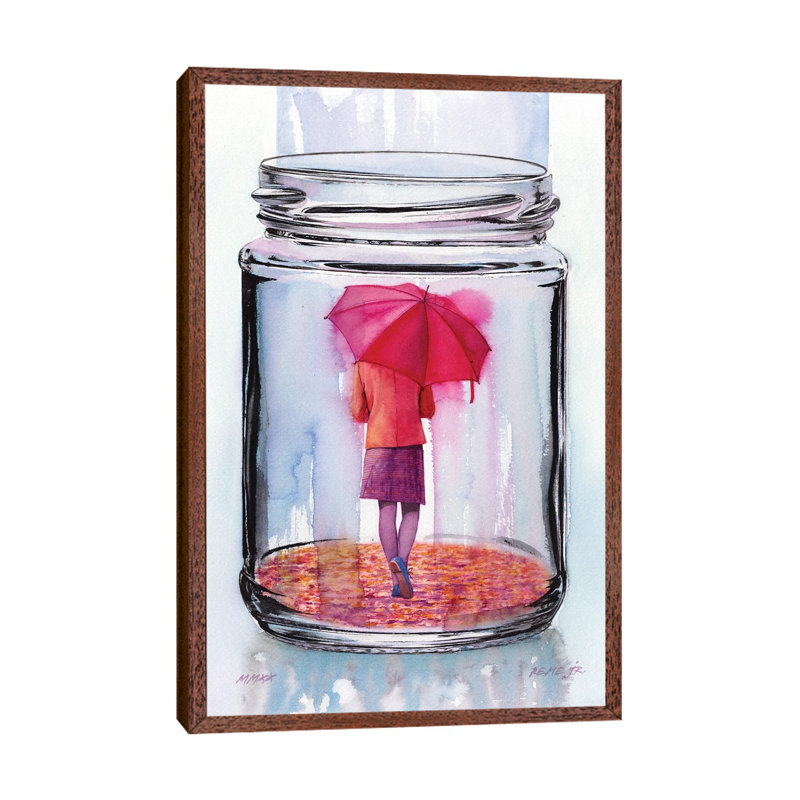 Girls In Jar XV by REME Jr - Gallery-Wrapped Canvas Giclée on Canvas, Wrapped Canvas, 66.04 cm H x 45.72 cm W x 3.175 cm D