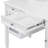 44.4" Makeup Vanity Desk With Large Adjustable Mirror,Dressing Table Set With Drawer Cabinet,Space-Saving Beauty Station For Bedroom,White