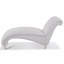 Chaise longue sans accoudoirs touffetée