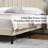 Tamerlan Twin Size Set Upholstered Adjustable Headboard Noiseless Platform Bed-1215717290