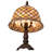 12" High Tiffany Fishscale Mini Lamp