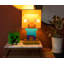 Lampe de bureau Minecraft Steve Figural | 13 pouces de hauteur
