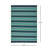 Blue Rectangle Polypropylene Area Rug 5'3" X 7'6"