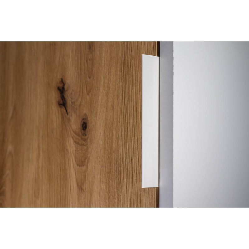 Bookshelf Aksil, White/Natural