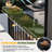 12 Ft. W X 6 Ft. D Patio Grill Gazebo With Sloped Hard Top For Bbq