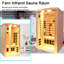 Laperle Sauna with Heater