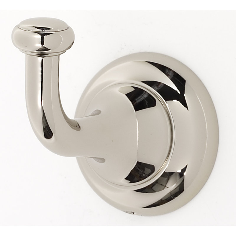 Single Robe Hook, Polished Nickel