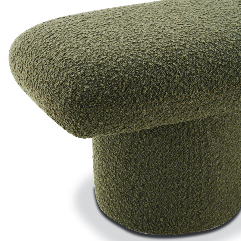Banc à boucle 56 "Anston, Boucle de fougère verte